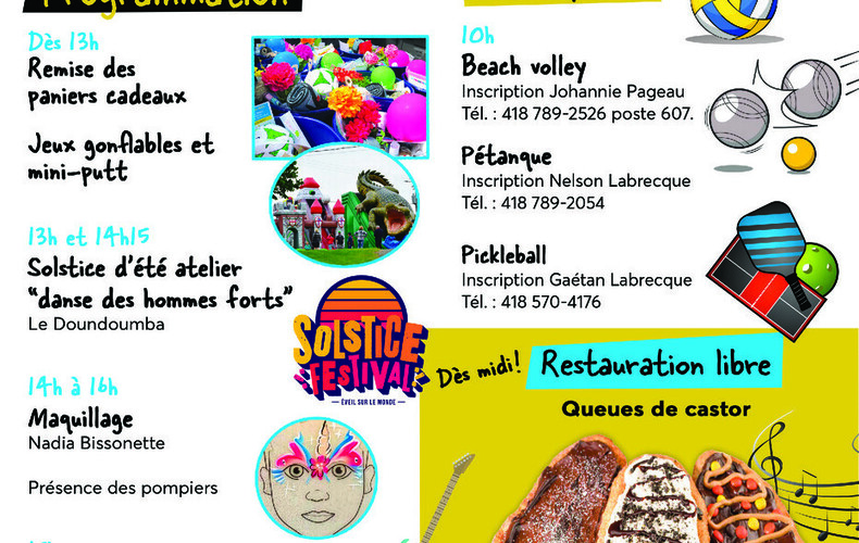 Fête de la famille à Saint-Damien-de-Buckland!