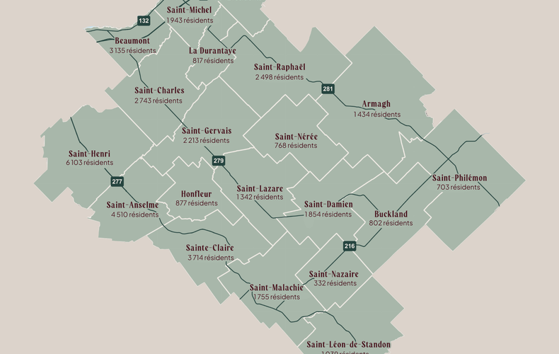 Augmentation de la population de Bellechasse pour une 6e année de suite!