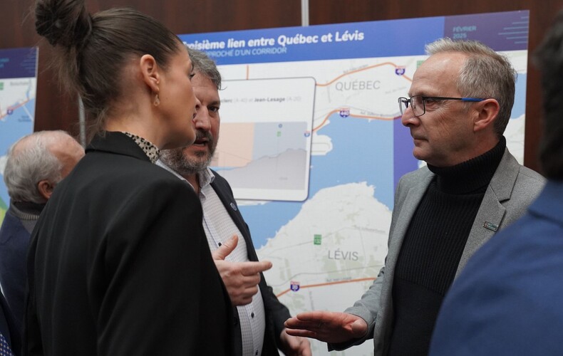 Le préfet de Bellechasse Luc Dion continue d'avoir des inquiétudes sur la réalisation du 3e lien