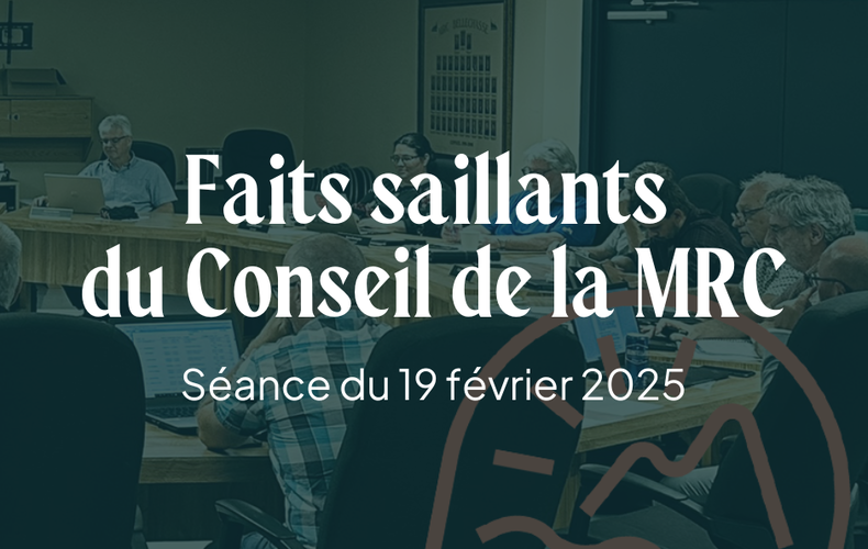C'est un départ pour le plan climat de la MRC de Bellechasse!
